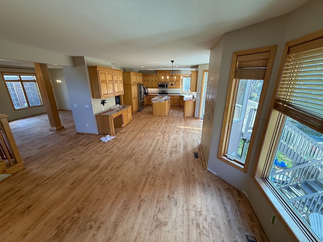 Professional Residential Hardwood Floor Lacing And Refinish in Excelsior, Minnesota Image